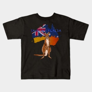 Save Australia Kangaroos Kids T-Shirt